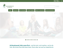 Tablet Screenshot of brookwood.edu